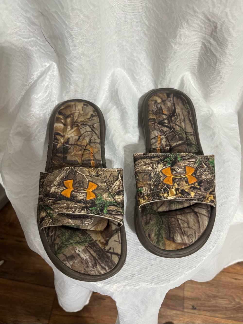 Under Armor Camo Slides